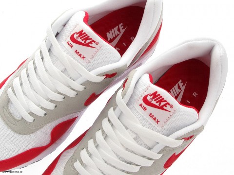 Nike Air Max 1 white/red: Legenda exkluzivně v Queens.cz!!