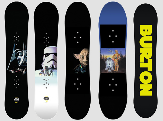 Snowboardy Burton x Star Wars
