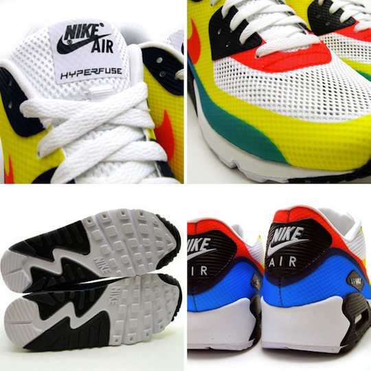 Nike Air Max 90 Hyperfuse PRM Olympic / Londýn baby! (http://www.stylehunter.cz)