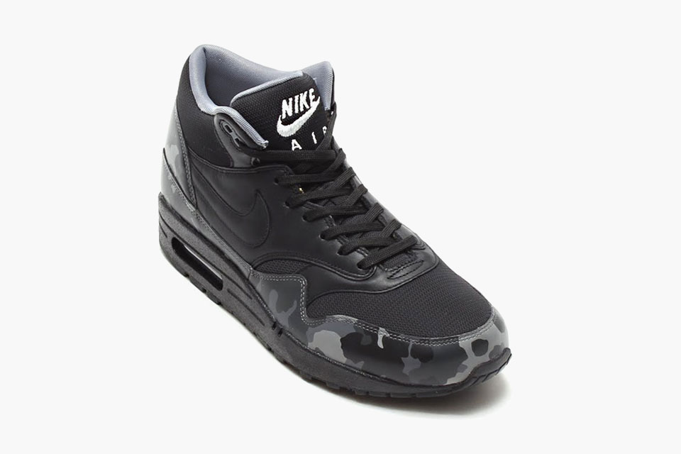Nike Air Max 1 Mid / Vyšší verze v barvě Black Camo (http://www.stylehunter.cz)