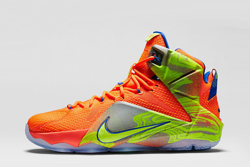 Basketbalové boty Nike LeBron 12 na Podzim/Zimu 2014