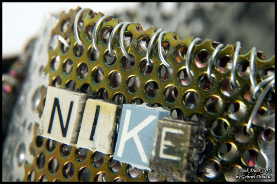 Nike Dunk a Terminator x Gabriel Dishaw - robotické tenisky (http://www.stylehunter.cz)