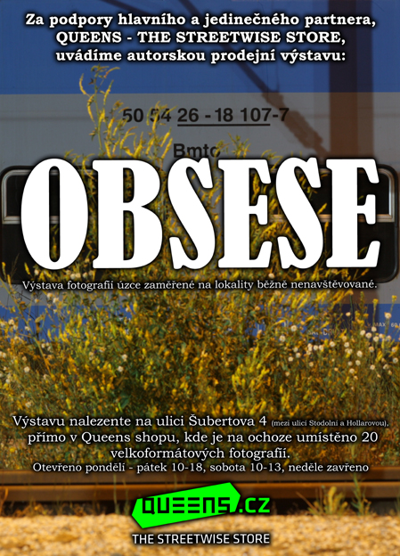 Hip hop shop Queens uvádí: Obsese, výstava velkoformátových fotografií v Ostravě! (http://www.stylehunter.cz)