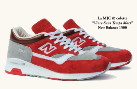 La MJC x colette / Sneakers New Balance Vivre Sans Temps Mort 