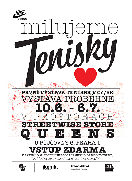 MILUJEME TENISKY – První výstava sběratelských sneakers v ČR (http://www.stylehunter.cz)