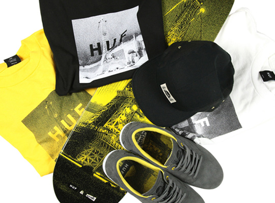 Oblečení Huf x Cliché Skateboards podzim 2011