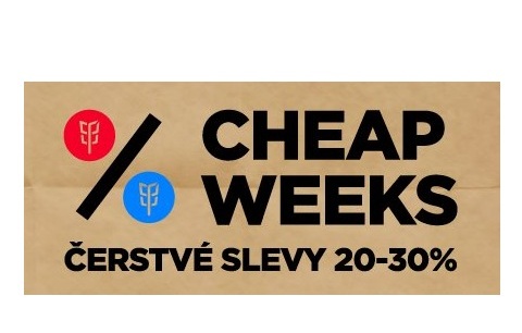 Cheap Weeks aka čerstvé slevy na Freshlabels.cz