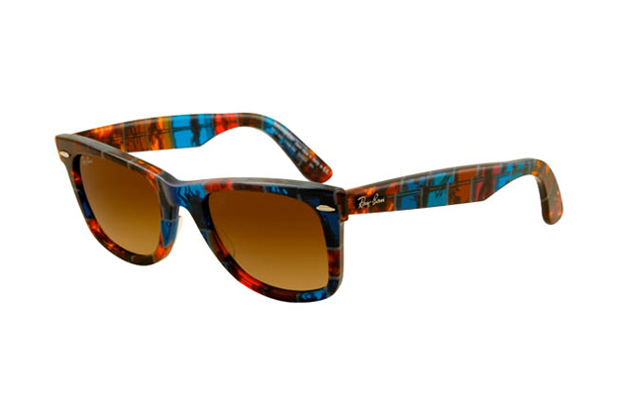 Ray-Ban Wayfarer Blocks / Edice slunečních brýlí na léto 2012 (http://www.stylehunter.cz)