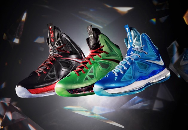 Tenisky Nike LeBron X v nových barvách