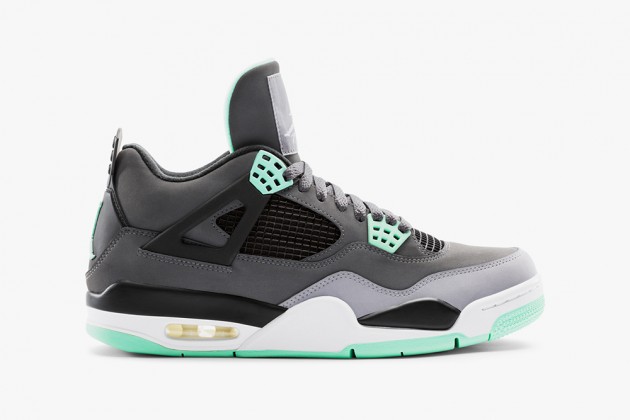 Sneakers Air Jordan 4 Retro / Fresh colorway Green Glow (http://www.stylehunter.cz)