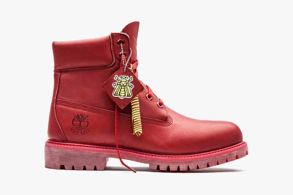 Bee Line x Timberland / Vysoké boty 6-Inch Boots Crimson