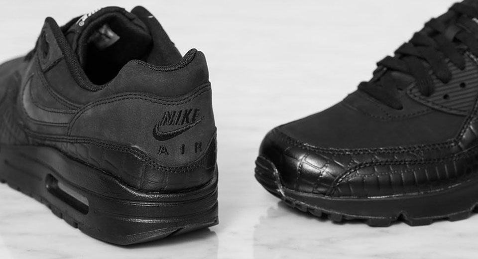 Černé sneakers Nike Air Max / Croc Pack (http://www.stylehunter.cz)
