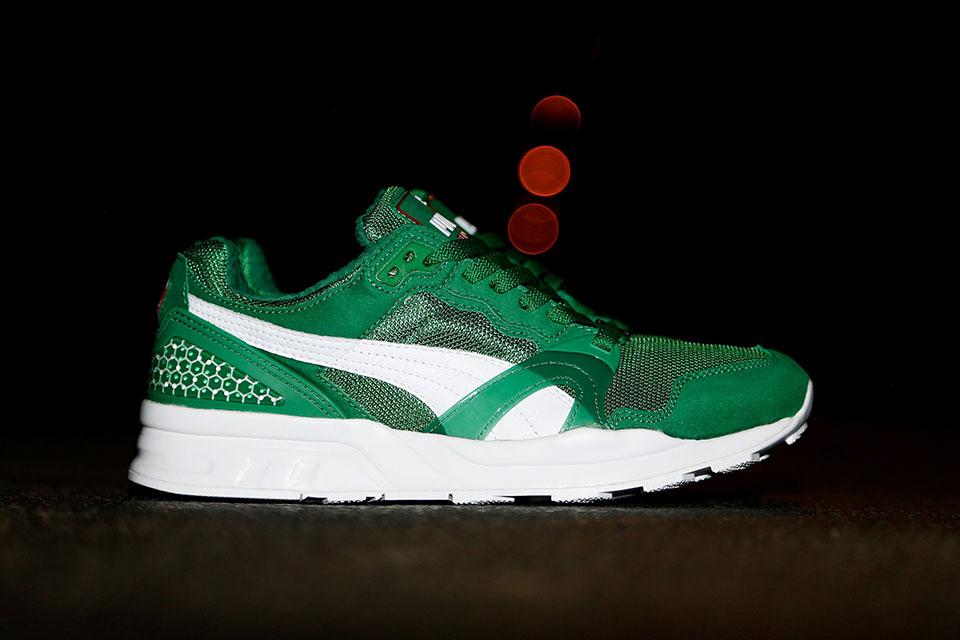 PUMA Green Box / Stylové sneakers v zeleném (http://www.stylehunter.cz)